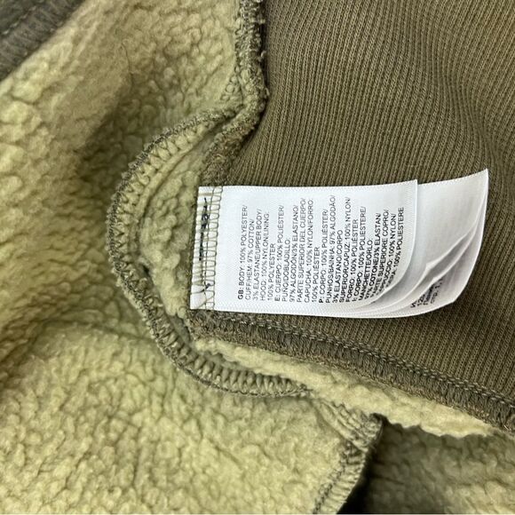 The North Face Tech Sherpa Pullover Fleece Sweatshirt Hoodie Large - Picture 7 of 11